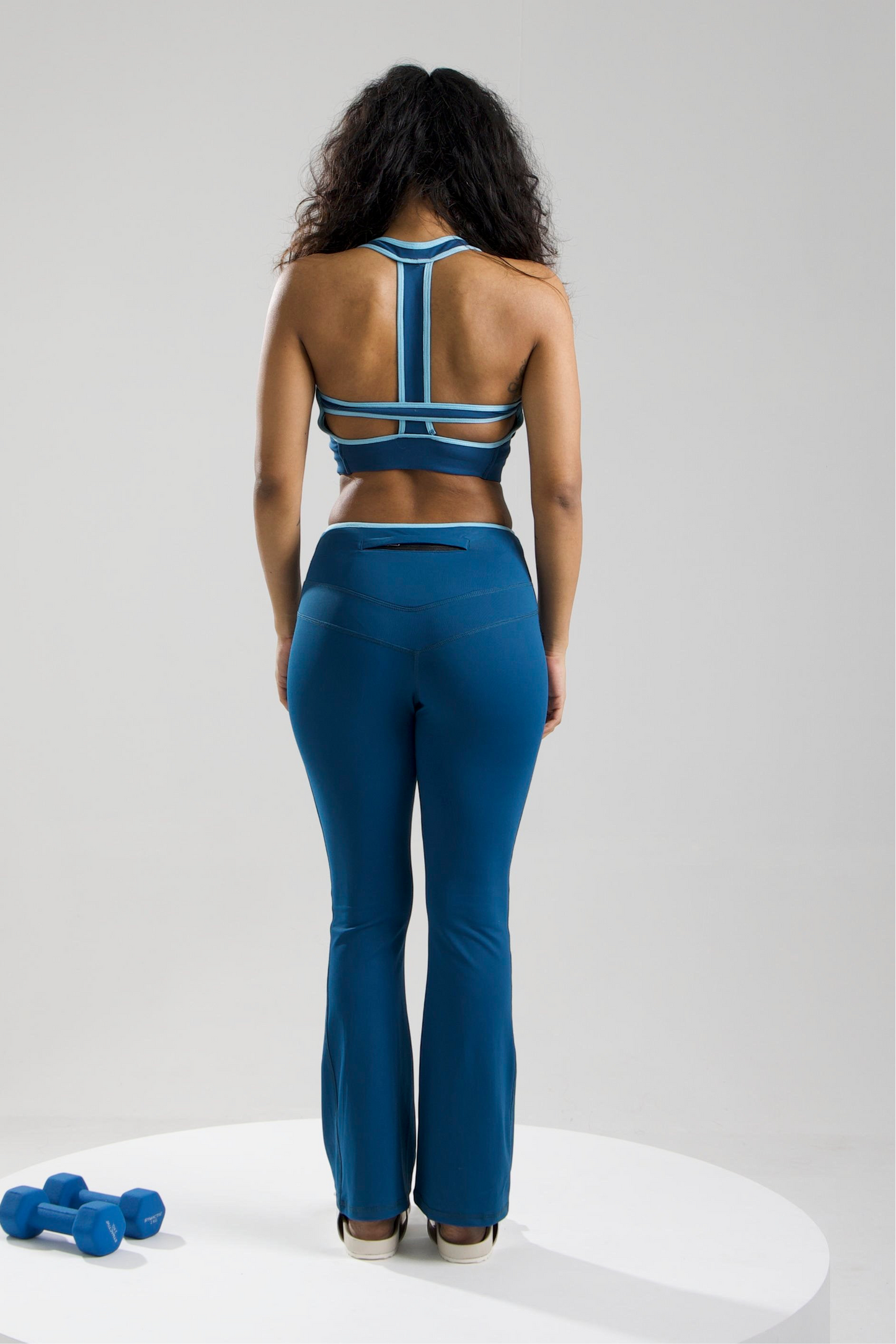 Elevated flare pants