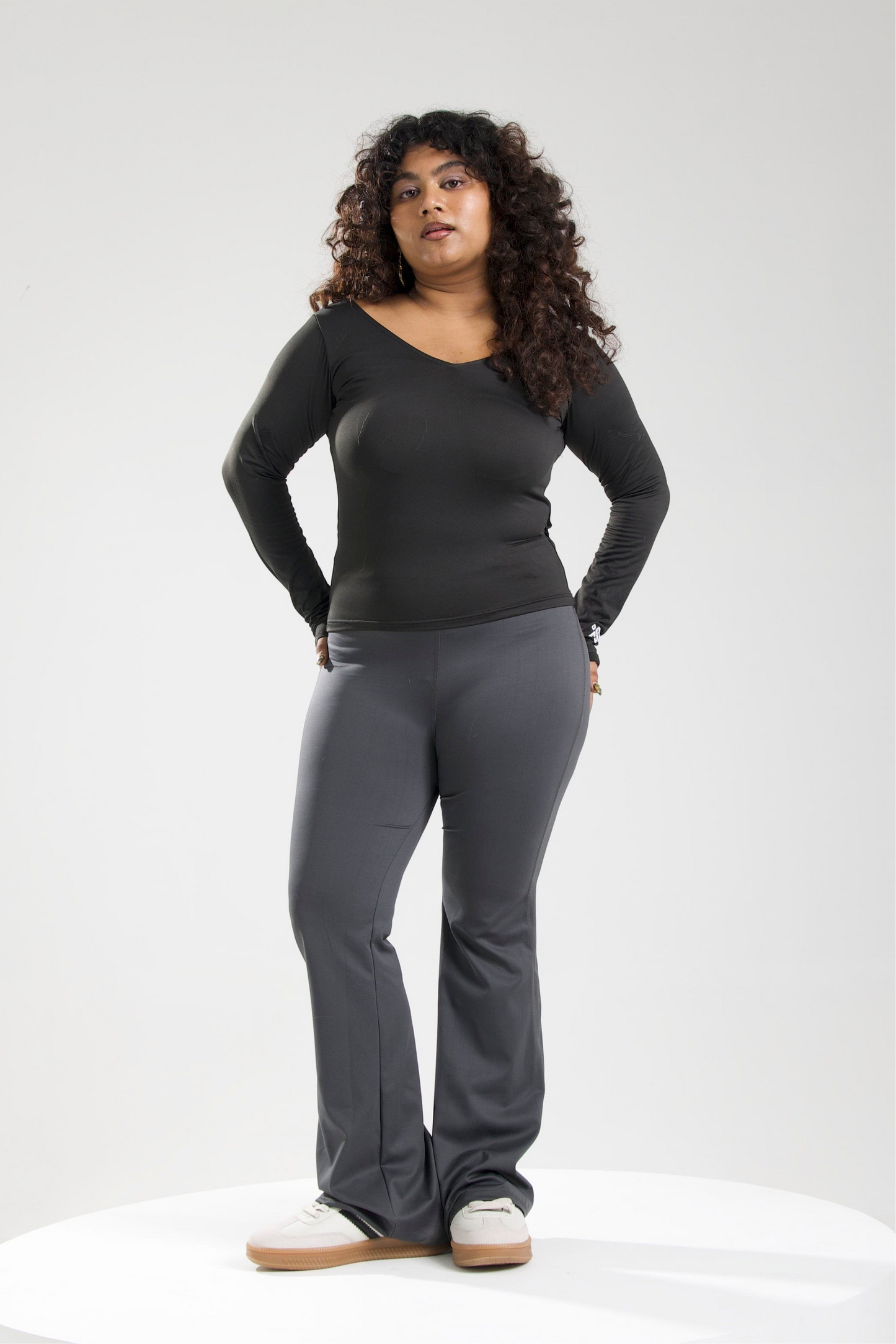 Elevated flare pants
