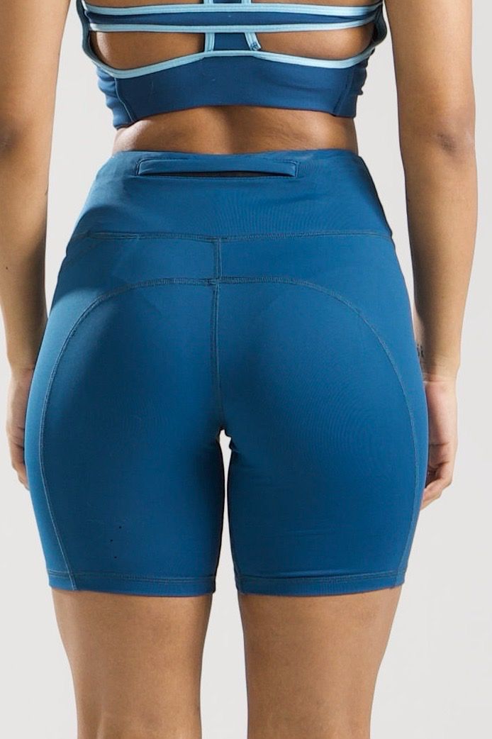 electric blue back